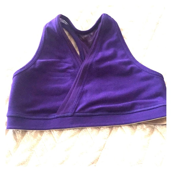 lululemon athletica Other - Lululemon SPORTS BRA SIZS 6 PURPLE RACER BACK EUC